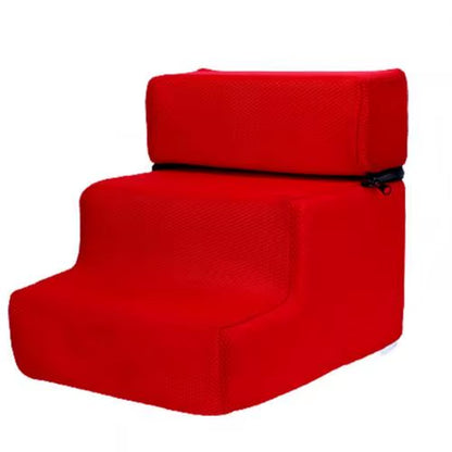 55% Dropshipping! ！Pet Ladder Cover Detachable Faux Leather Non-Slip Dog Ramp Stairs Pet Stairs Cover Pet Steps Case for Puppy