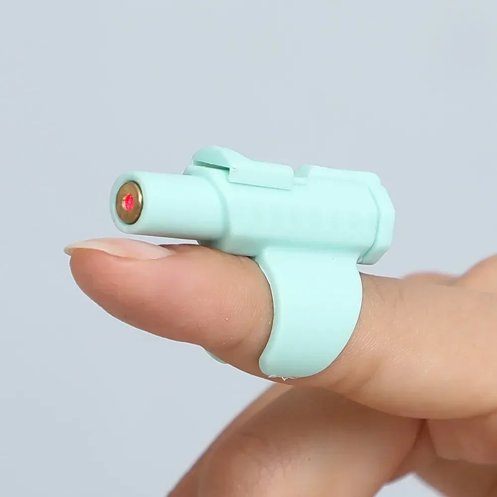 Portable Mini Laser Cat Toy - Finger Sleeve Design for Interactive Play and Endless Fun Infrared Cat Teasing Pen Pet Toy
