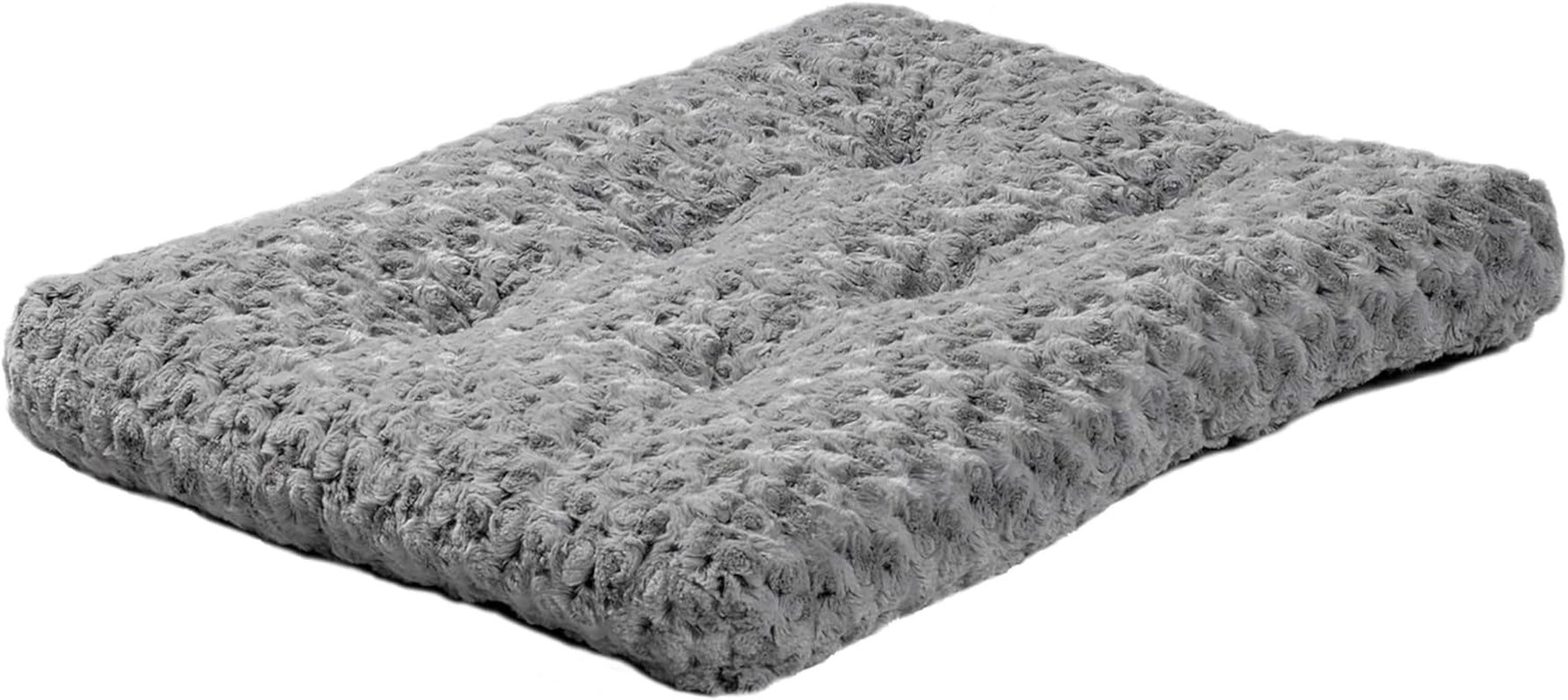 Midwest Homes for Pets Small Quiettime Deluxe Gray Ombré Swirl Plush Pet Bed, 55