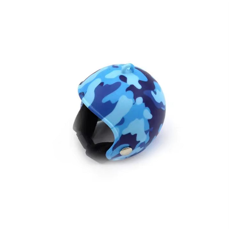 1PC Pet Chicken Helmet Small Pet Poultry Bird Duck Headgear Hat Caps Head Protector Bird Head Helmet Pet Supplies