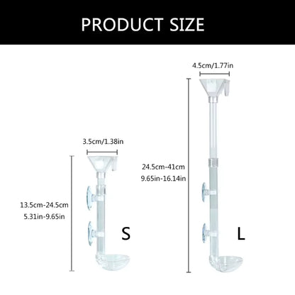 Adjustable Fish Tanks Feeders Set Automatic Fish Feeders Pet Fish Care Product