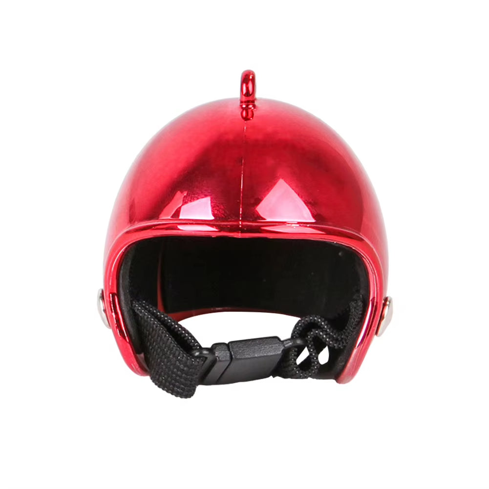 1PC Pet Chicken Helmet Small Pet Poultry Bird Duck Headgear Hat Caps Head Protector Bird Head Helmet Pet Supplies