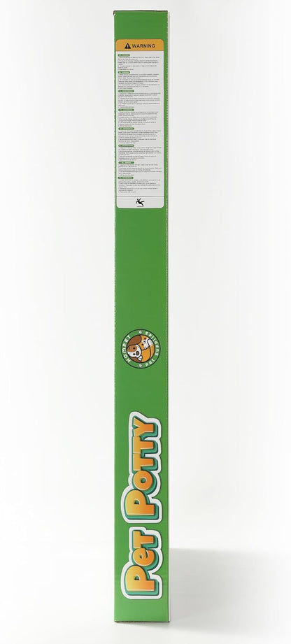 Dog Toilet Indoor Puppy Training Pad, Dog Potty Pet Training Grass Mat, Removable Waste Tray for Easier Clean Up, Non-Toxic Artificial Turf, (76×51 Cm)