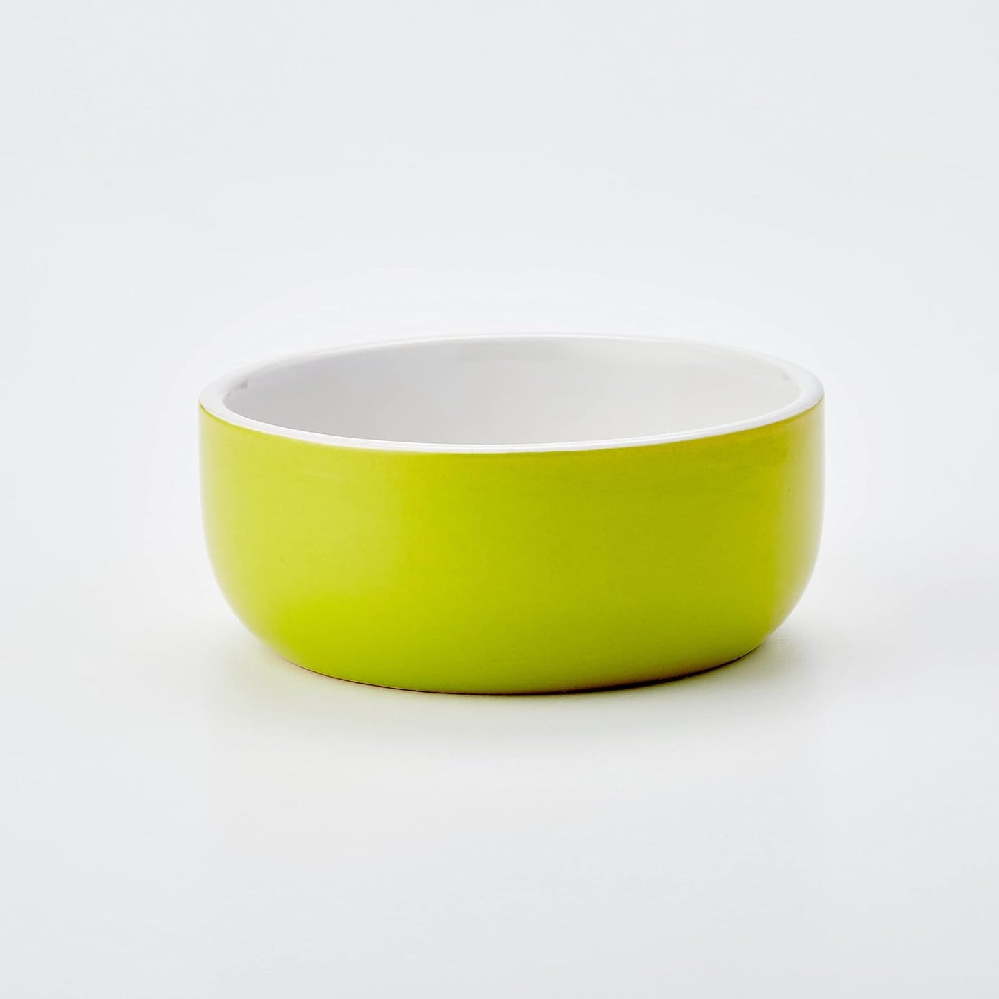 Nobby Rodent Ceramic Bowl Rabbit Green/White Diameter 11 Cm X 4.5 Cm Pack of 1