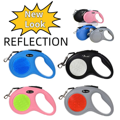 Dog Leash Automatic Retractable Pet Leash for Small Medium Dogs Cat Lead Extend Outdoor Walking Traction Rope Chihuahua Supplies