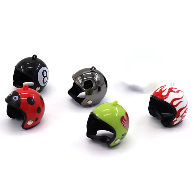 1PC Pet Chicken Helmet Small Pet Poultry Bird Duck Headgear Hat Caps Head Protector Bird Head Helmet Pet Supplies