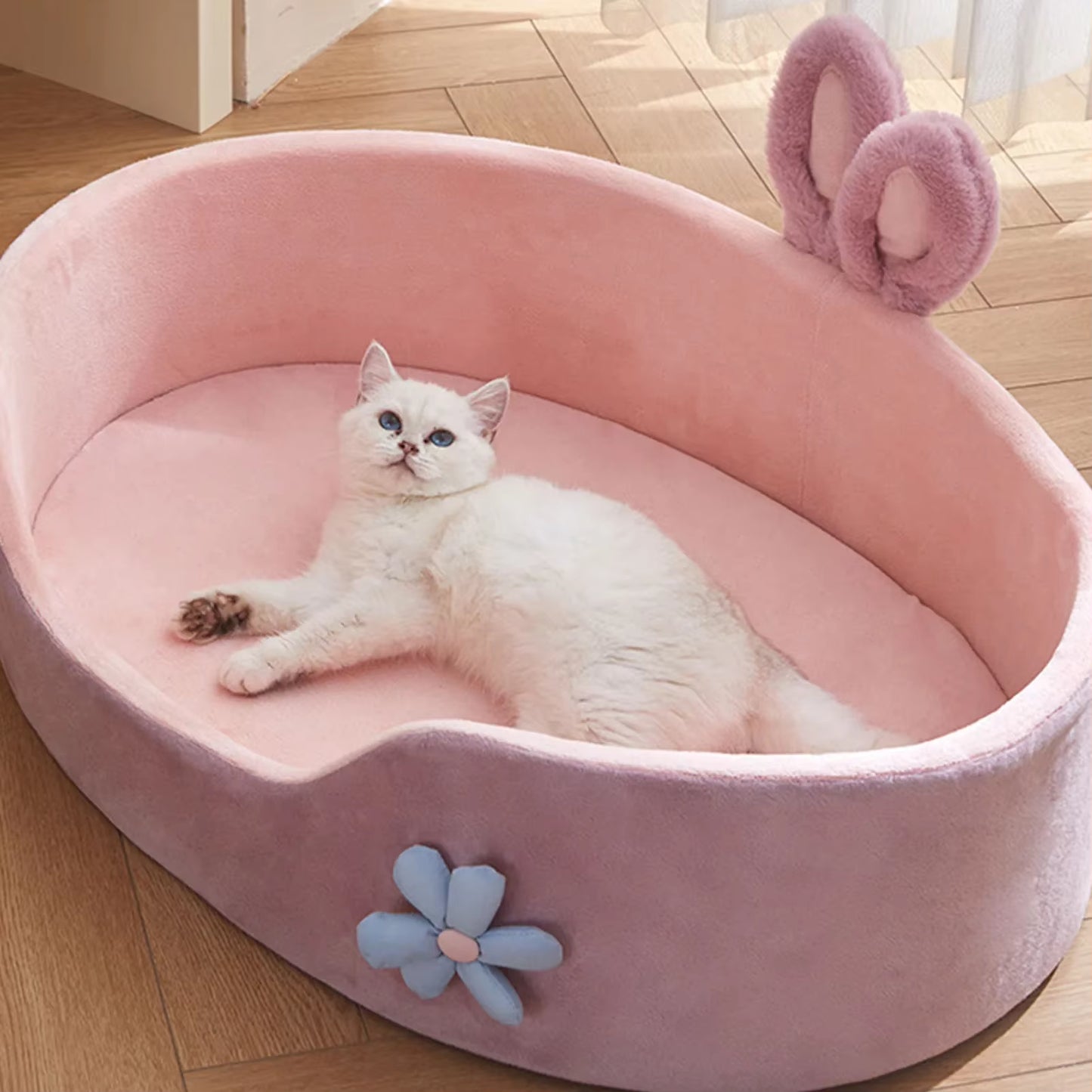 Soft Pet Bed Warm Cat Bed Four Seasons Detachable Washable Dog Sleeping Soft Comfortable Detachable Pet Beds Supplies