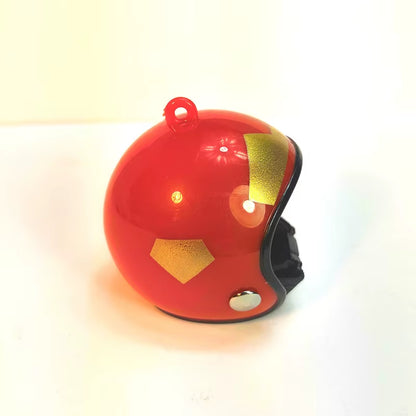 1PC Pet Chicken Helmet Small Pet Poultry Bird Duck Headgear Hat Caps Head Protector Bird Head Helmet Pet Supplies