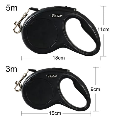 Dog Leash Automatic Retractable Pet Leash for Small Medium Dogs Cat Lead Extend Outdoor Walking Traction Rope Chihuahua Supplies