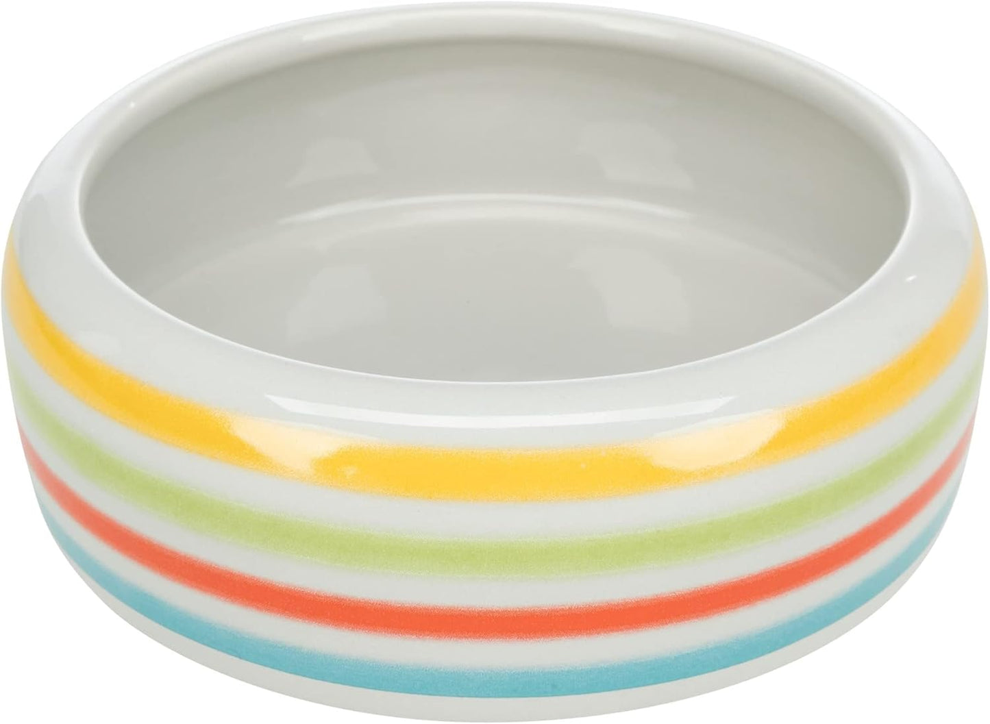 Trixie 60807 Ceramic Rabbit Bowl, Blue,Green, 500 Ml, Diameter 16 Cm