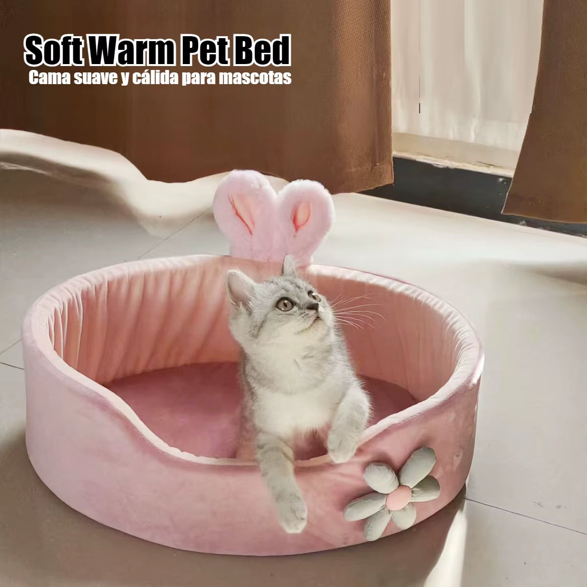 Soft Pet Bed Warm Cat Bed Four Seasons Detachable Washable Dog Sleeping Soft Comfortable Detachable Pet Beds Supplies