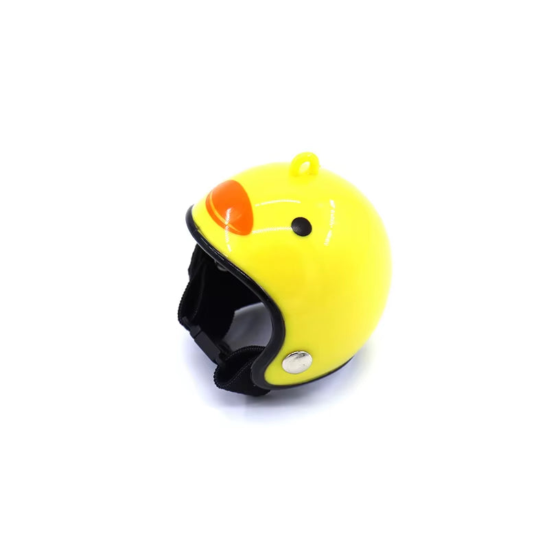 1PC Pet Chicken Helmet Small Pet Poultry Bird Duck Headgear Hat Caps Head Protector Bird Head Helmet Pet Supplies